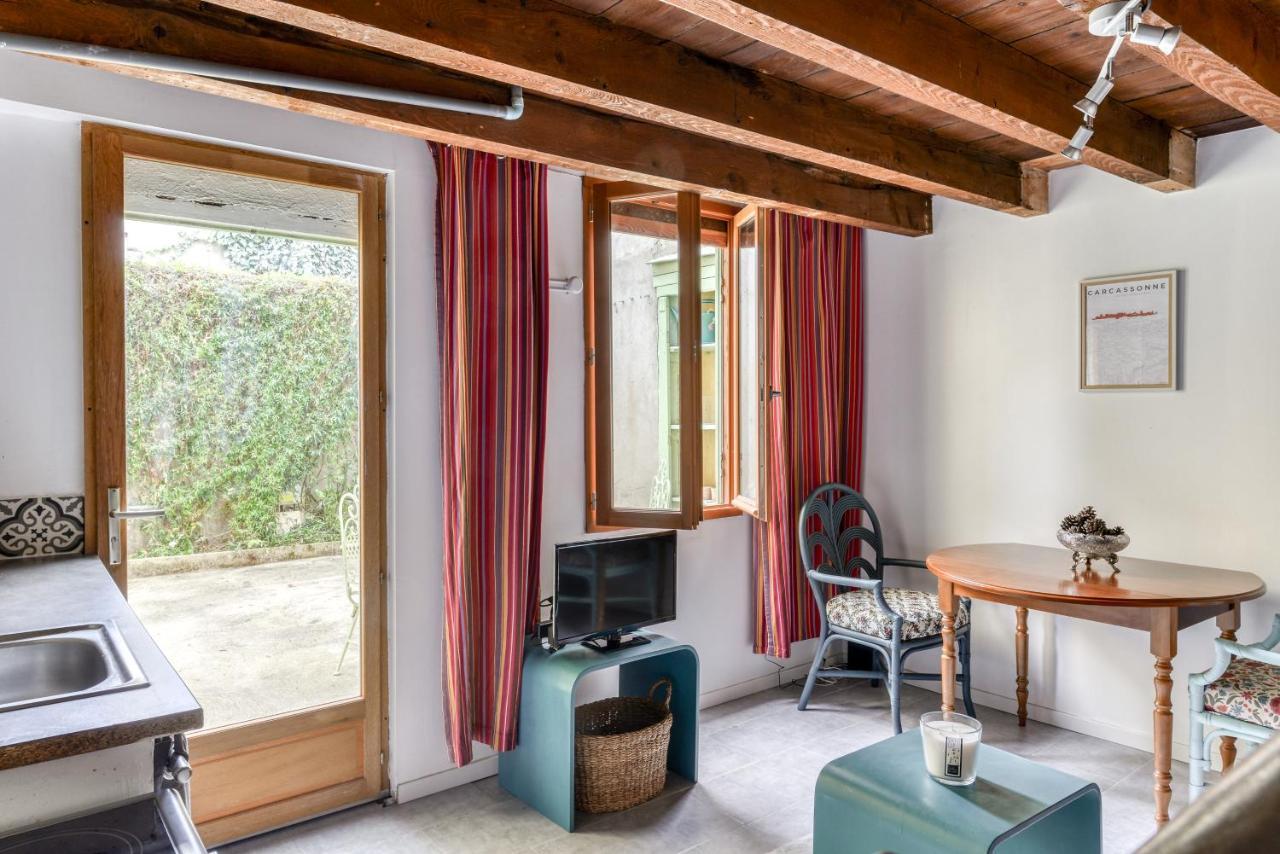 Le Patio De La Bastide Avec Terrasse & Netflix - Quartier Paisible Daire Carcassonne Dış mekan fotoğraf